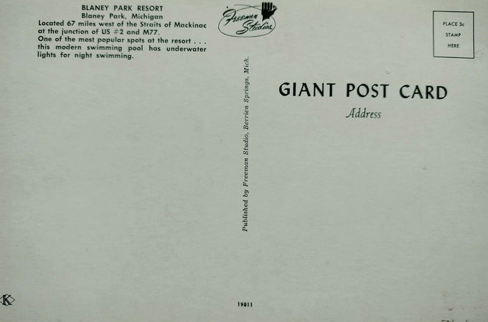 Blaney Park Resort - Postcards And Mementos (newer photo)